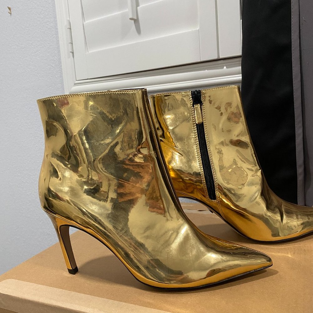 Gold Top Shop High Heal Point Boots